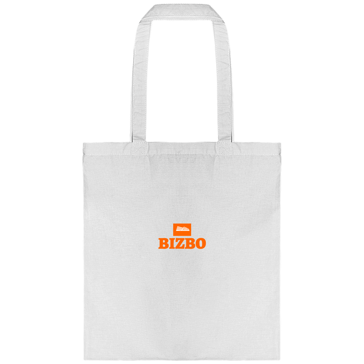 tote bag en coton avec logo orange