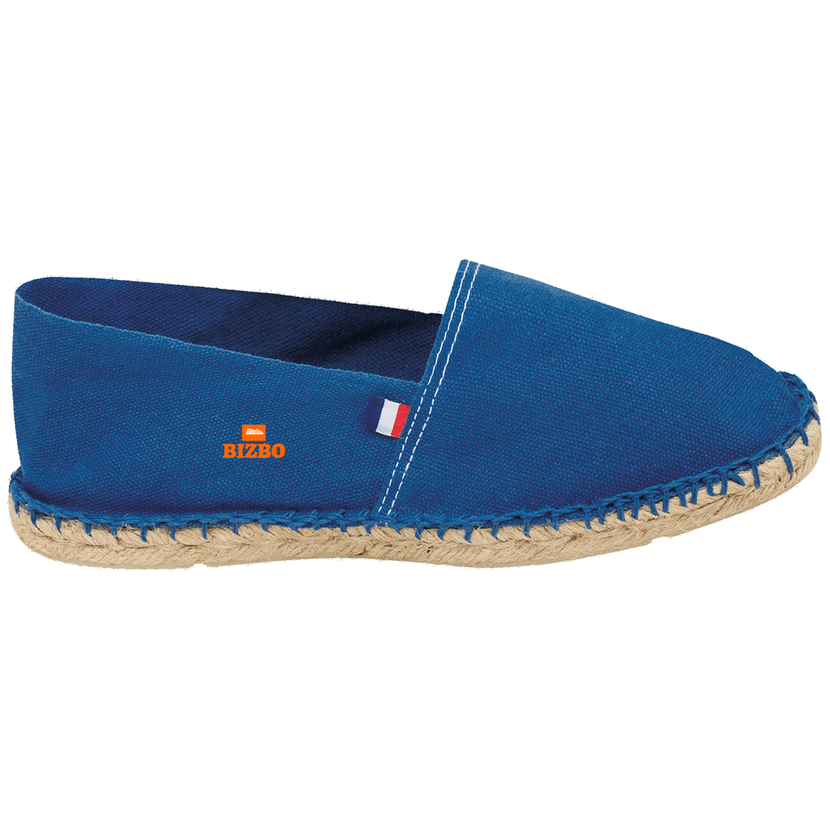 espadrille made in France avec logo orange