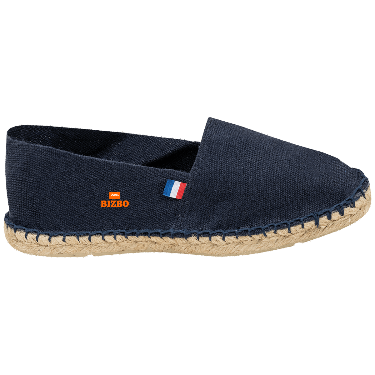 espadrille made in France avec logo orange