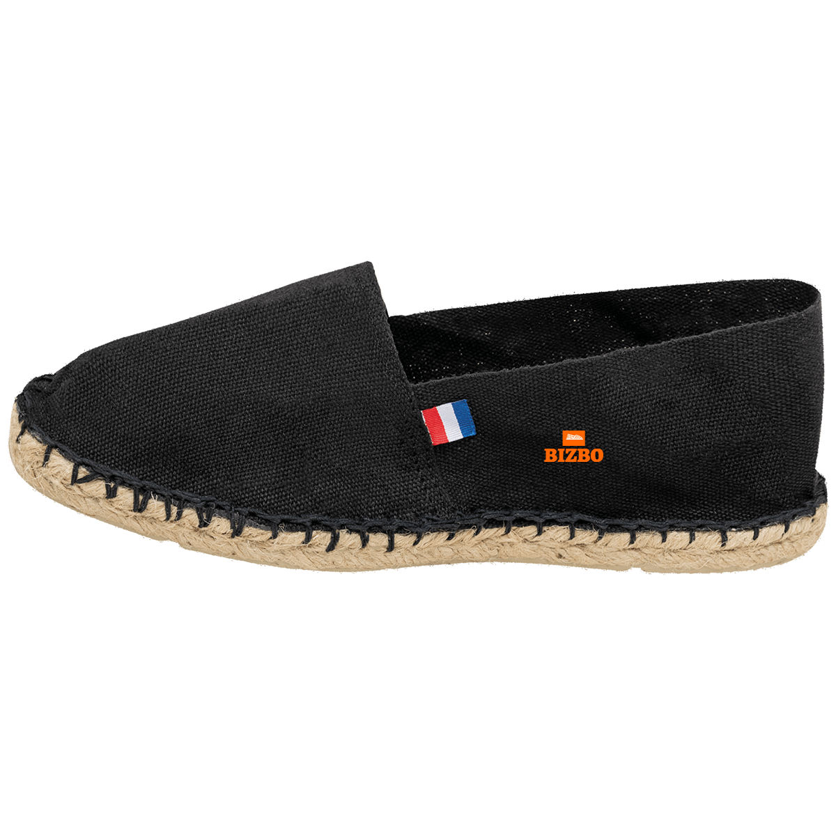 espadrille made in France avec logo orange