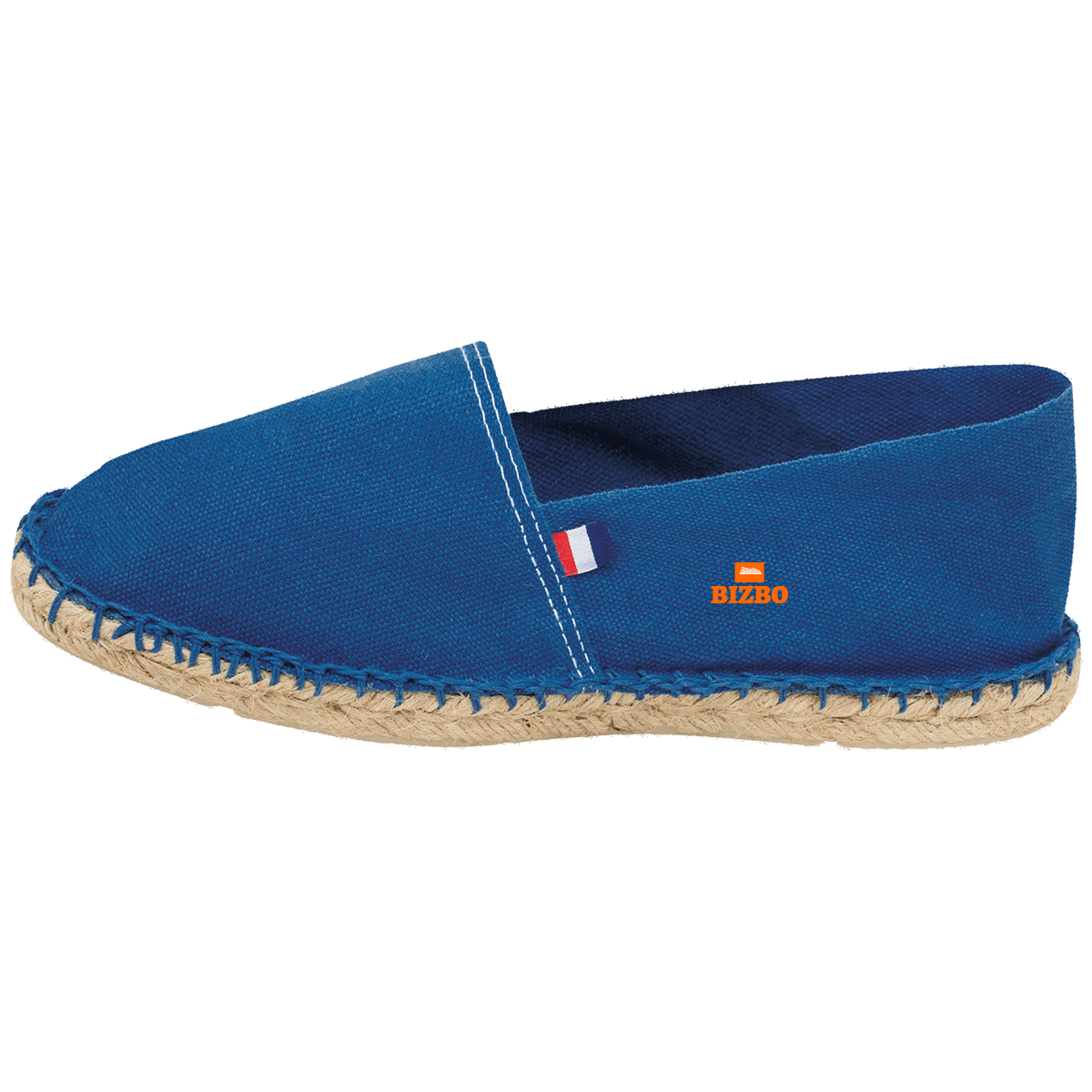 espadrille made in France avec logo orange