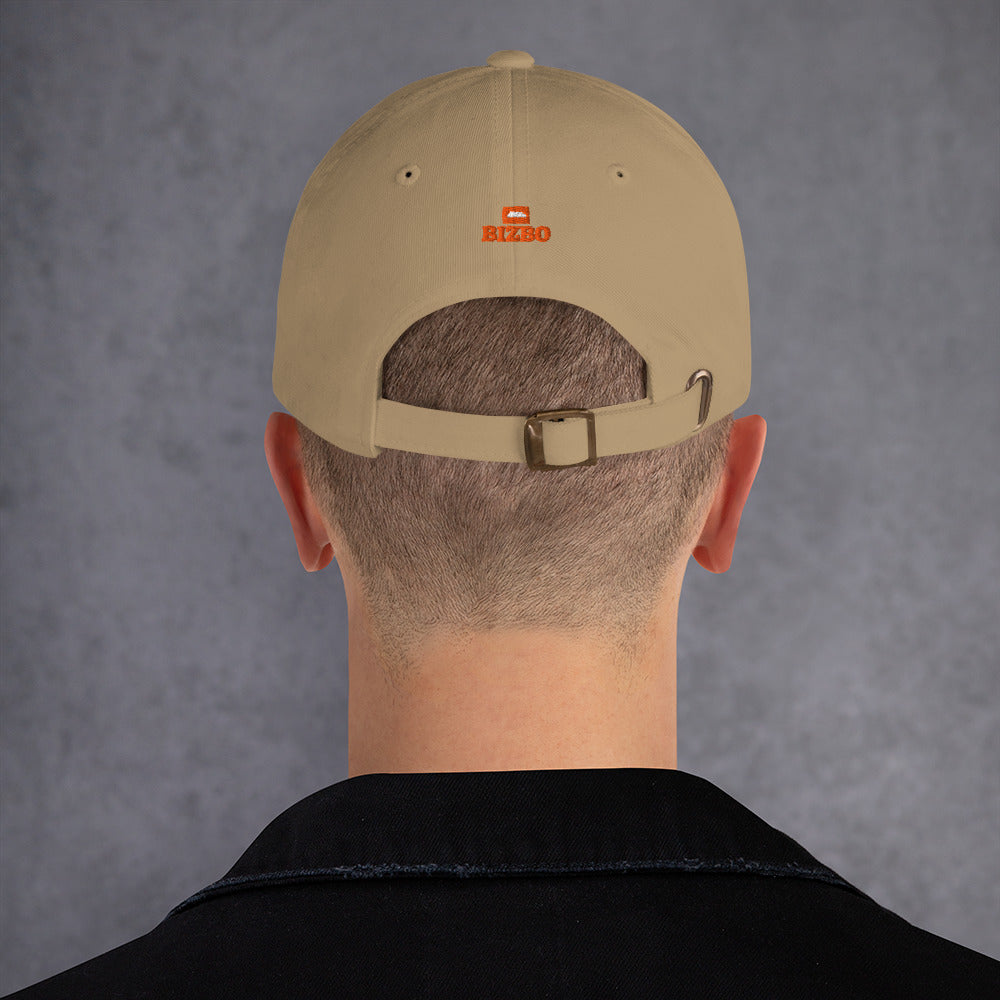 casquette baseball 100% coton avec logo brodé à l'avant et arrière