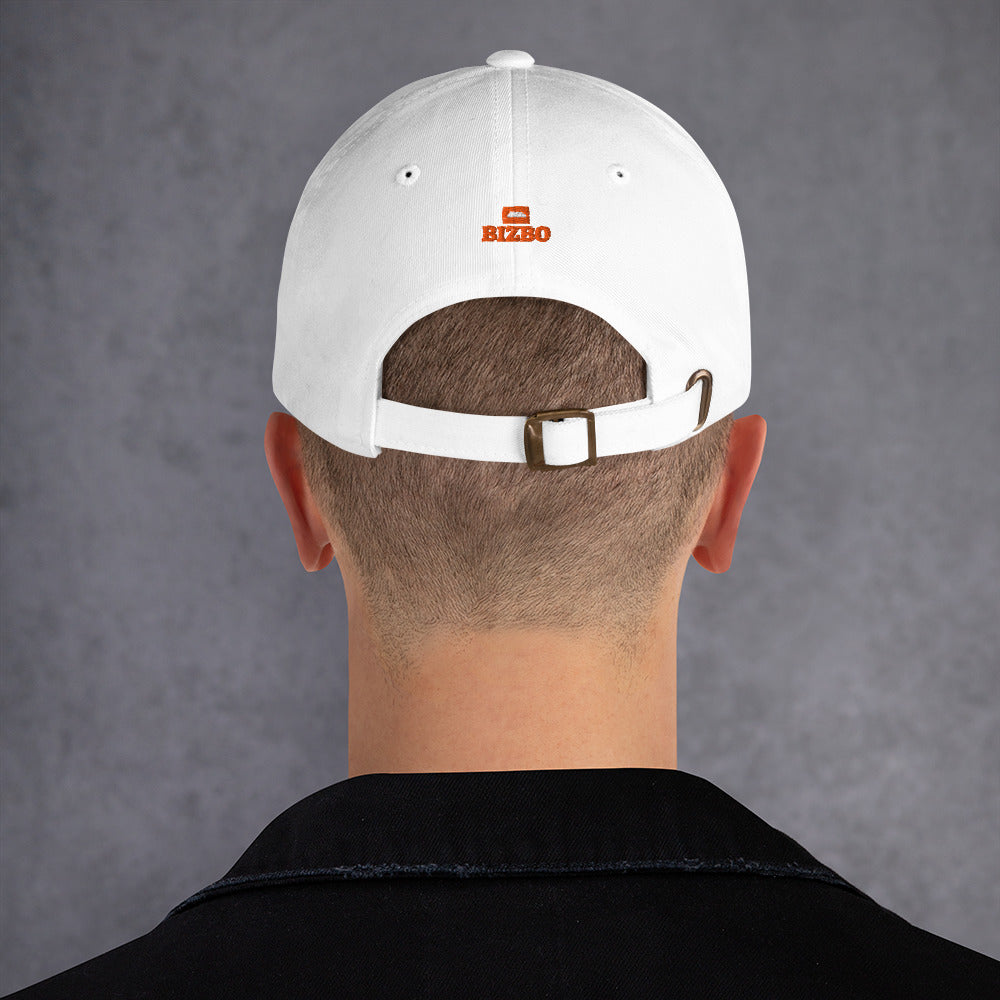 casquette baseball 100% coton avec logo brodé à l'avant et arrière