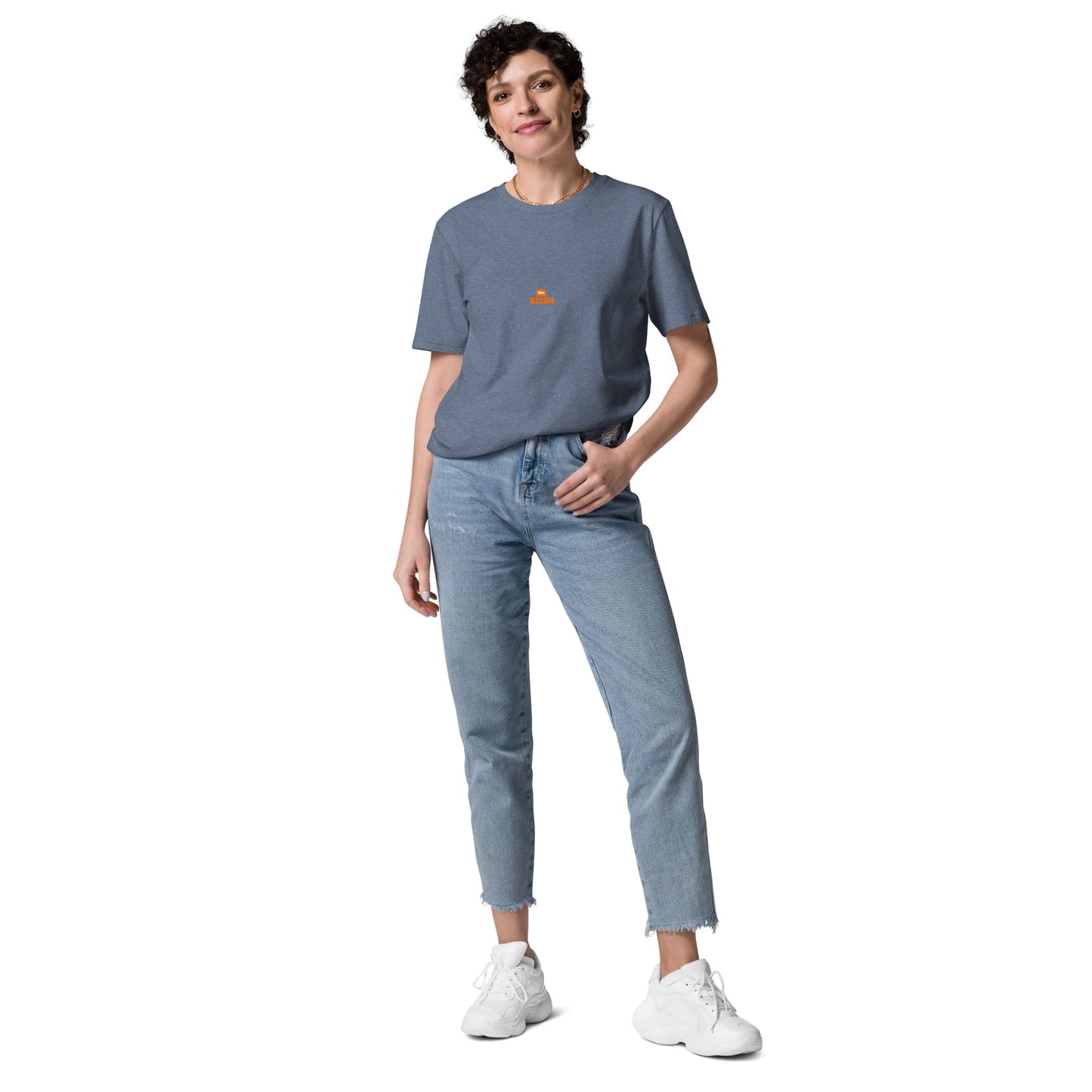 t-shirt unisexe avec nouveau logo orange 100% coton