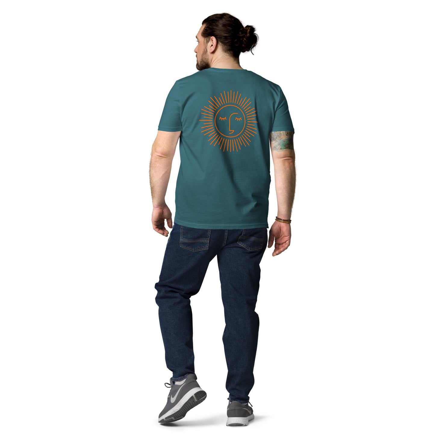 t-shirt unisexe stargazer avec logo orange