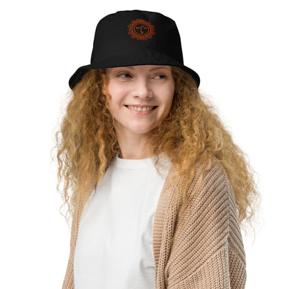 bob écologique 100% coton avec logo orange brodé