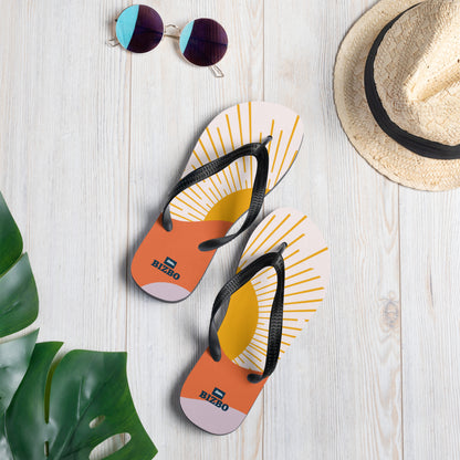 tongs colorés au couleur de bizbo